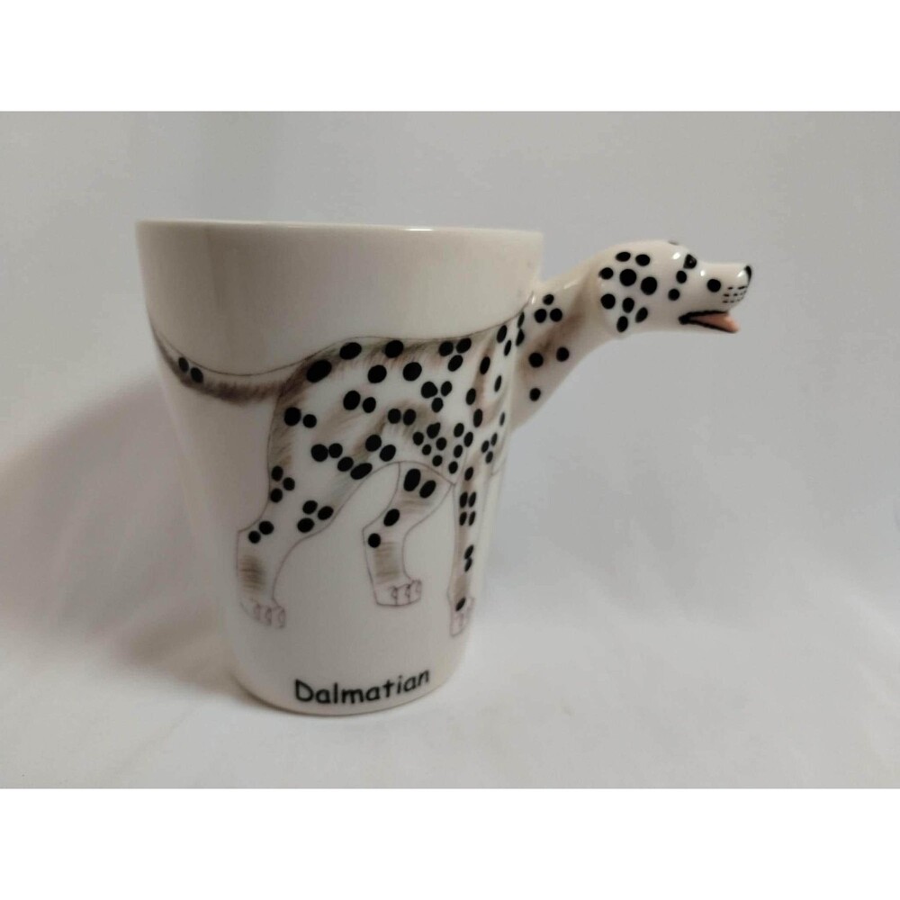 World Market 3-D Dalmatian Dog Collectors Coffee Mug